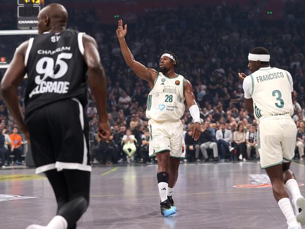 Euroleague: Ασταμάτητος και στο Βελιγράδι ο Παναθηναϊκός image