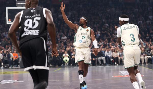 Euroleague: Ασταμάτητος και στο Βελιγράδι ο Παναθηναϊκός image