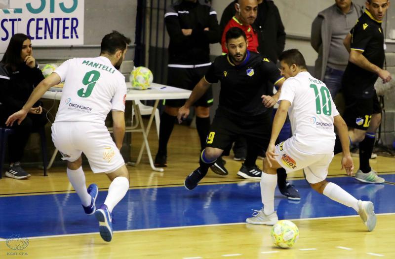 Σε ρυθμούς τελικού Κυπέλλου Futsal (δηλώσεις Κώστα Χριστοδούλου, Γιάννου Μυλωνά) thumb