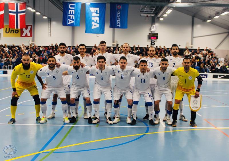 Futsal: Δανία - Κύπρος στις 16:00 thumb