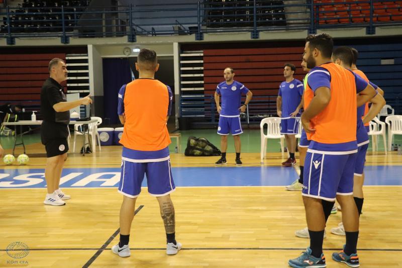 Η αποστολή της Εθνικής Ανδρών Futsal για Μολδαβία thumb