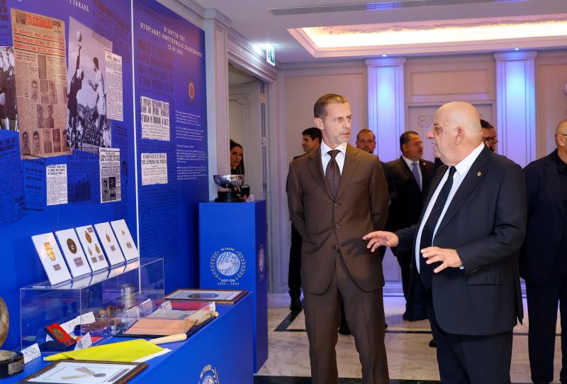 Έκθεση με ιστορικά κειμήλια του ποδοσφαίρου μας από τα πρώτα χρόνια της ίδρυσης της ΚΟΠ thumb