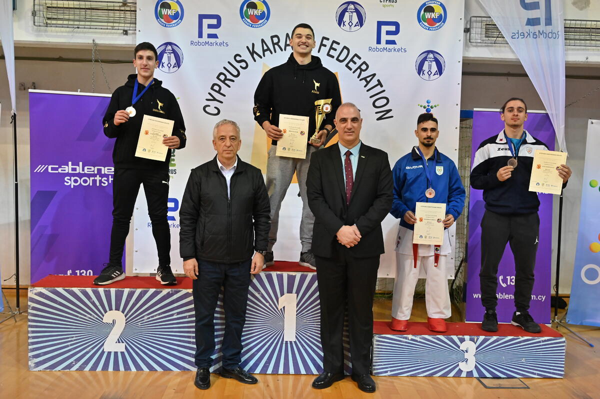 Στο Παγκύπριο Πρωτάθλημα Καράτε ο Κωστάκης Κουκκουλλής thumb