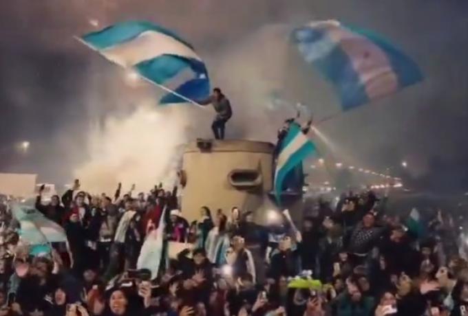 «Κάηκε» το Μπουένος Άιρες στην επιστροφή της Αργεντινής (vid) thumb