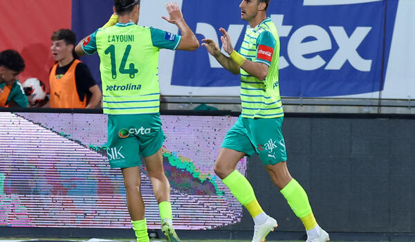 ΑΕΚ - Ακρίτας 3-2 (2-2 κ.δ.): Δύσκολη πρόκριση με τη «ψυχή στο στόμα» image