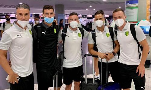 Πέταξε για Σλοβενία η ΑΕΚ (pics) thumb