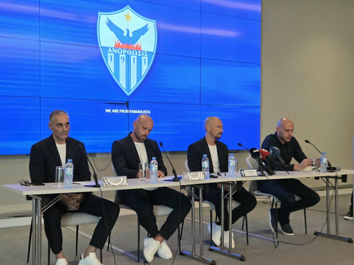 «Περήφανος που είμαι προπονητής της Ανόρθωσης - Έχουμε μεγάλη ευθύνη όλοι» (Βίντεο) thumb