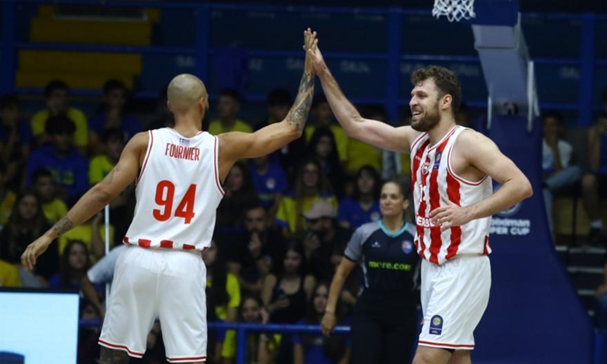 Super Cup: Ο Ολυμπιακός κατέκτησε το τρόπαιο για 5η σερί χρονιά thumb