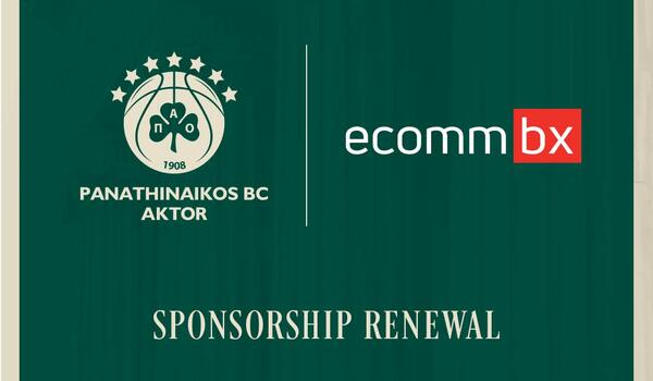 ECOMMBX × Παναθηναϊκός BC AKTOR μαζί για τρίτη συνεχόμενη χρονιά image