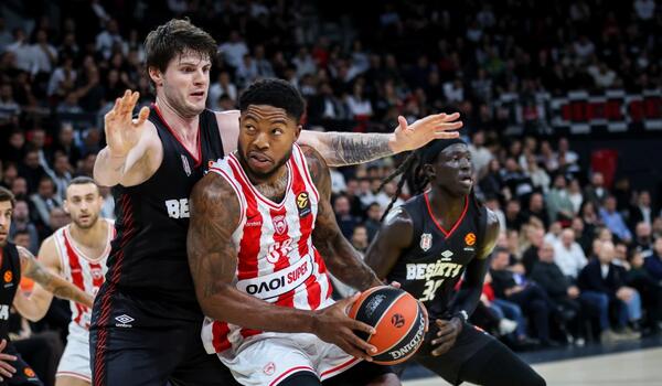 Euroleague: Ατσάλινος Ολυμπιακός στην Πόλη, νίκησε Μπεσίκτας και απουσίες image