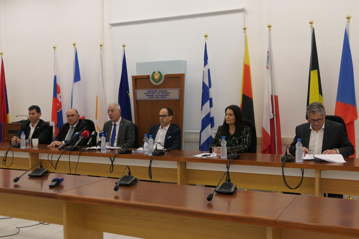 Πρόεδρος και Γενική Διευθύντρια του ΚΟΑ  στον απολογισμό του Πρόδρομου Προδρόμου thumb