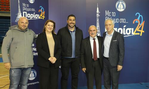 «Με το βλέμμα στο Παρίσι 2024»: Η ΥΠΑΝ και η ηγεσία του ΚΟΑ υποδέχτηκαν  τους αθλητές  thumb