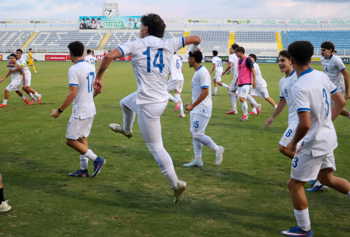 Κύπρος-Φερόε 2-2: Πήραν βαθμό στο φινάλε οι παίδες και αγκάλιασαν την πρόκριση thumb