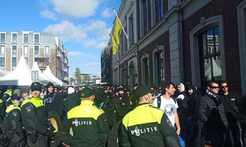 Εικόνες SP:  Ένταση στο σημείο ελέγχου των οπαδών του Απόλλωνα thumb