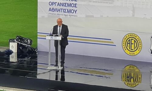 ΒΙΝΤΕΟ: Η ομιλία του Ανδρέα Μιχαηλίδη στα εγκαίνια του νέου γηπέδου thumb