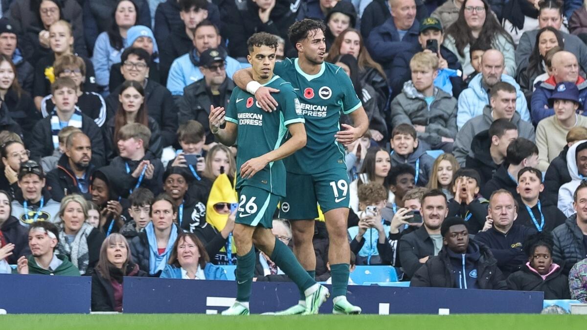 Premier League: Πέρασε από το «Etihad» η Μπράιτον thumb