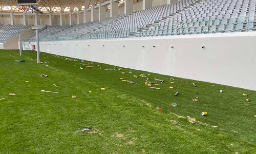 Βίντεο SPORTIME από τα σκουπίδια στο «Αλφαμέγα» στάδιο thumb