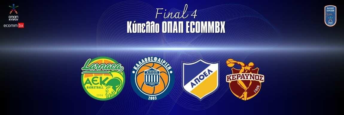 Ώρα κυπέλλου ΟΠΑΠ ECOMMBX Basket League thumb