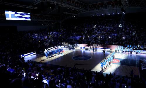 Ιστορικές στιγμές και θέαμα υψηλού επιπέδου στην πρεμιέρα FIBA EuroBasket 2025 στη Λεμεσό thumb
