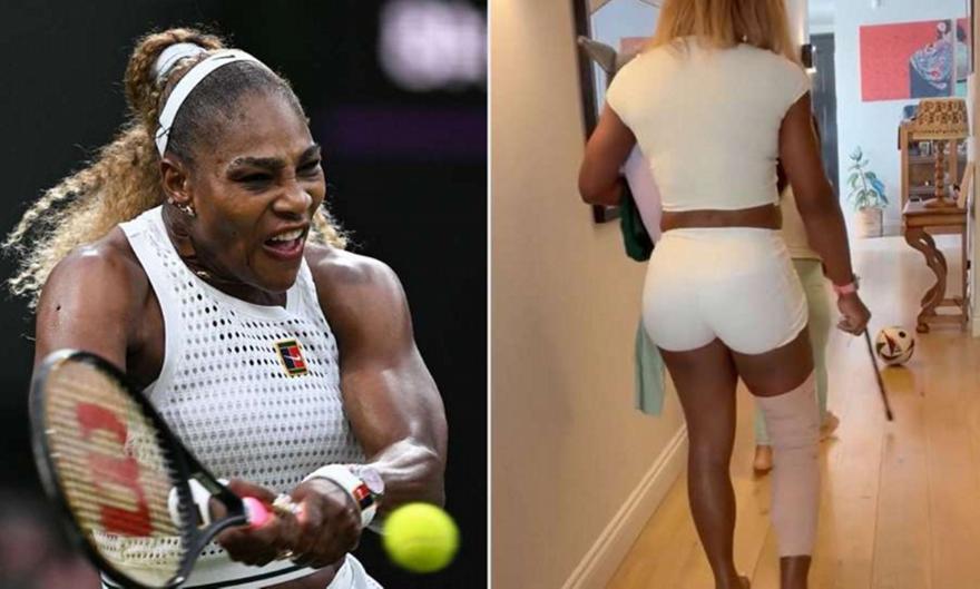 Αποσύρθηκε από το διπλό του Wimbledon λόγω τραυματισμού η Σερένα Ουίλιαμς thumb