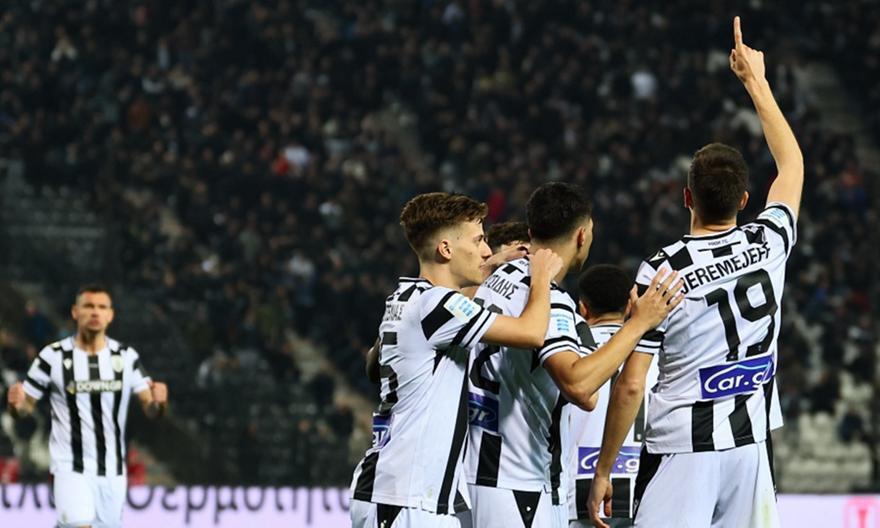 Super League: Ανεβαίνει ο ΠΑΟΚ, ξεμπέρδεψε με «σβηστή» τριάρα thumb