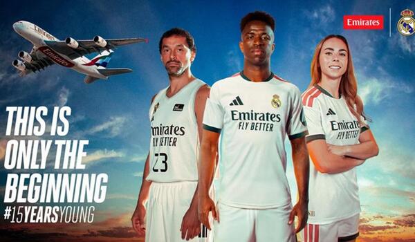 Η Emirates παραμένει βασικός χορηγός της Ρεάλ Μαδρίτης έως το 2031thumb
