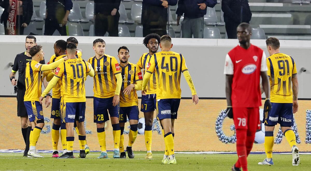 ΑΕΛ - Νέα Σαλαμίνα 1-0: Προβάδισμα πρόκρισης από την άσπρη βούλα! thumb