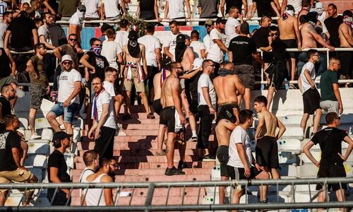 Χάιντουκ-Ντινάμο Ζάγκρεμπ: Πάνω από 160 συλλήψεις σε επεισόδια thumb