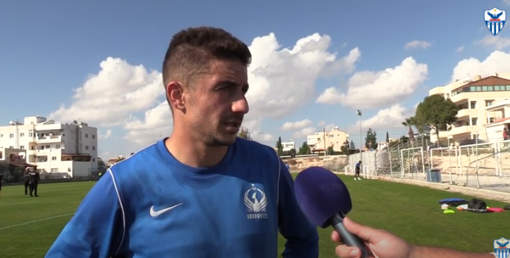 Χριστοφή/Καλτσάς: Σύνθημα νίκης και κατάκτησης πρωταθλήματος (video) thumb