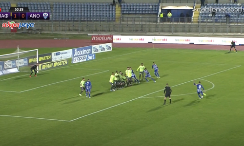 Με φαουλ του Πόποβιτς 1-1 (video) thumb