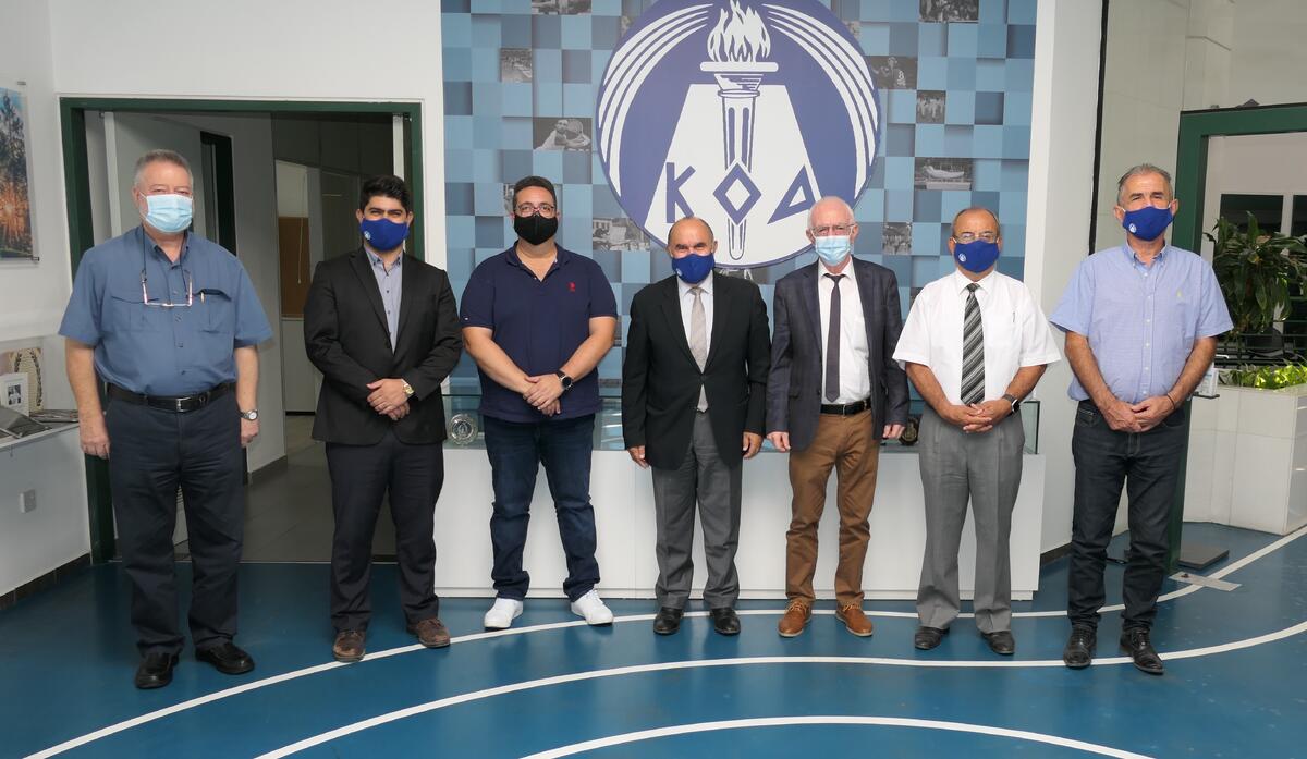 Ο Πρόεδρος του ΚΟΑ συναντήθηκε με τον Δήμο Αθηένου  thumb
