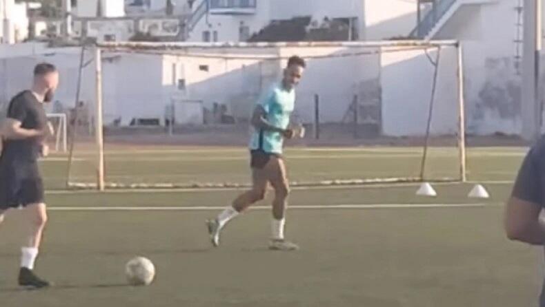 Ομπαμεγιάνγκ: Προπόνηση στον ΑΟ Μυκόνου! (vid) thumb