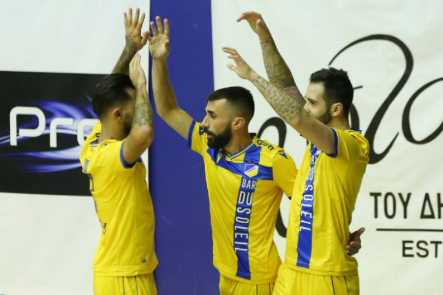 Futsal: Κέρδισε και την ΑΕΚ το ΑΠΟΕΛ thumb