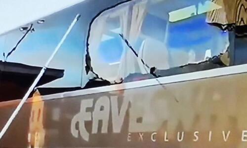 Εσπασαν με πέτρες το λεωφορείο της Ρεάλ στον δρόμο προς το Anfield! (vid) thumb