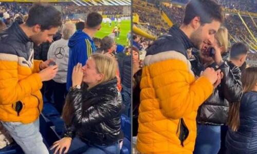 Του έκανε πρόταση γάμου στο «Μπομπονέρα» - Η επική αντίδρασή του (vid) thumb