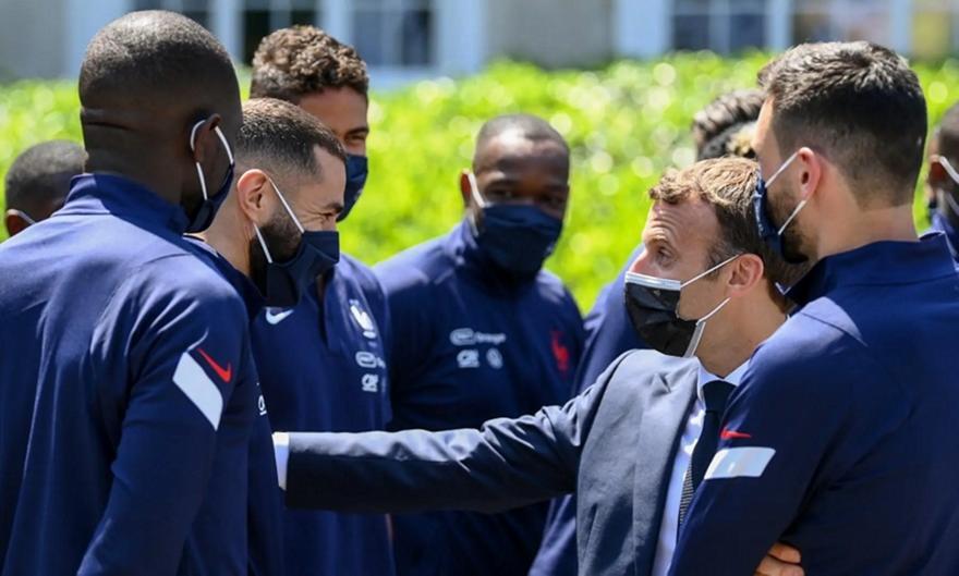 Άκυρο του Μπενζεμά σε Μακρόν! thumb