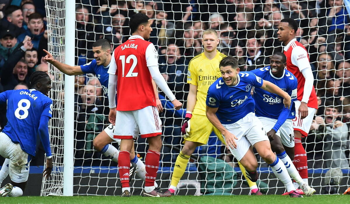 Premier League: Μεγάλη νίκη για Εβερτον επί της Αρσεναλ  thumb