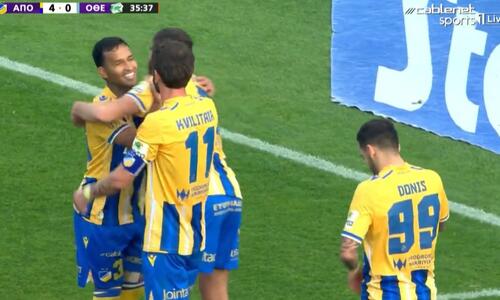 Βίντεο: Σε στυλ προπόνησης και 4-0 ο ΑΠΟΕΛ thumb