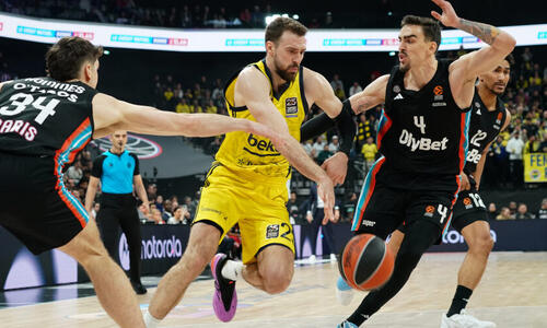 EuroLeague: Η βαθμολογία μετά το διπλό της Φενέρ στο Παρίσι thumb