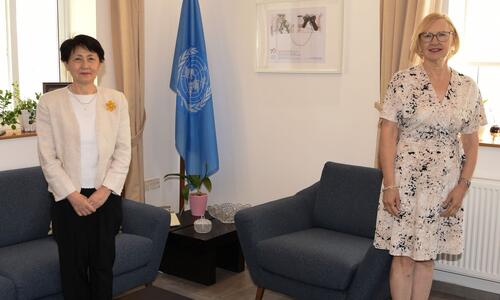 Τόκιο 2020: Η πρέσβειρα της Ιαπωνίας στην Κύπρο κ. Σέκι Ιζούμι συμβουλεύει... thumb