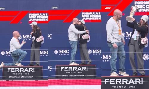 Πρόταση γάμου στο βάθρο του Grand Prix Ιαπωνίας (vid) thumb