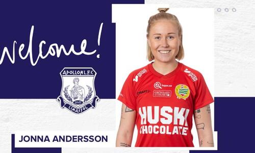 Ανακοίνωσε την Andersson thumb