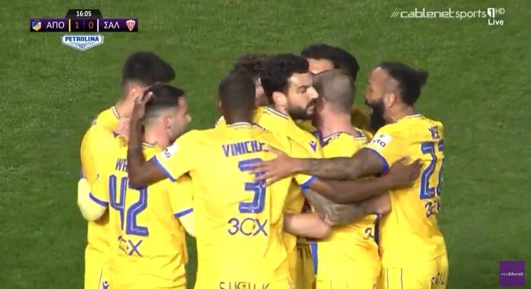 Το 1-0 από τον Γκάρνερ για τον ΑΠΟΕΛ (video) thumb
