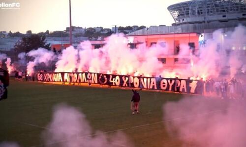 Video από την παρουσία κόσμου στην προπόνηση του Απόλλωνα (vid) thumb
