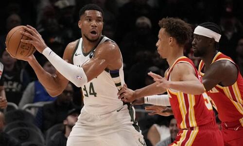 Triple-double του Γιάννη Αντετοκούνμπο στην Ατλάντα για Μπακς thumb