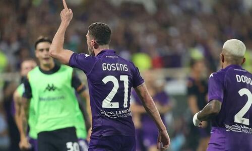 Το... τρένο της Φιορεντίνα πέρασε απ’ τη Γένοβα thumb