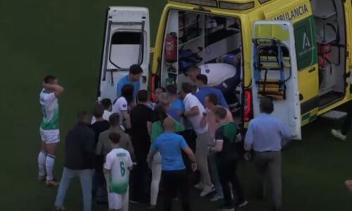 Παίκτης κατέρρευσε στον αγωνιστικό χώρο και το ματς διεκόπη (ΒΙΝΤΕΟ) thumb
