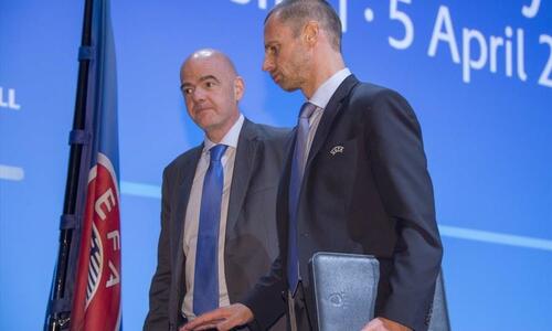 Προειδοποίηση Τσέφεριν σε Ινφαντίνο για το διετές Μουντιάλ thumb