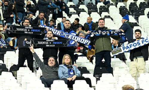 Οι Παφίτες στο Allianz Stadium (Φώτος) thumb