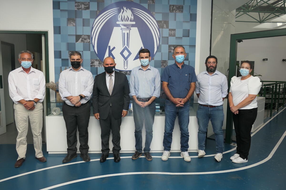 Συνάντηση στον ΚΟΑ για τον Ναυτικό Όμιλο Κερύνειας thumb